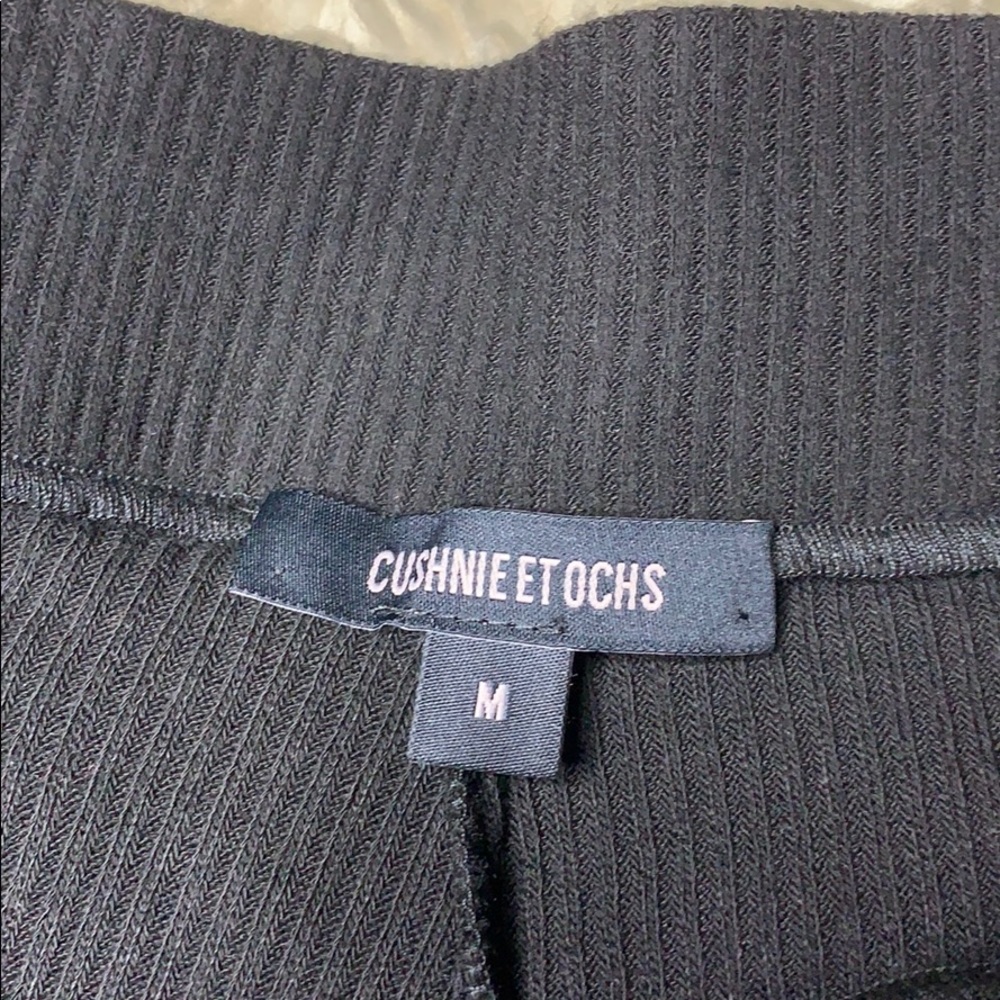 Cushnie High Waisted Flare Lounge Pants - Picture 5 of 7